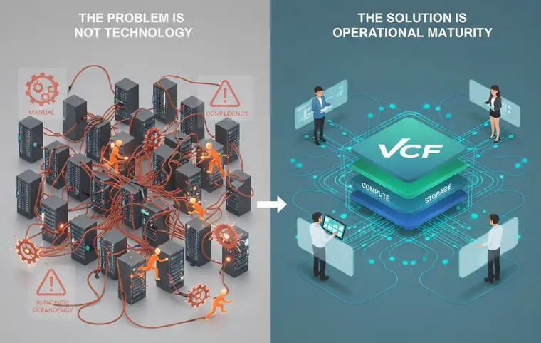 vSphere Cloud Foundation, no es más tecnología. Es menos fricción.