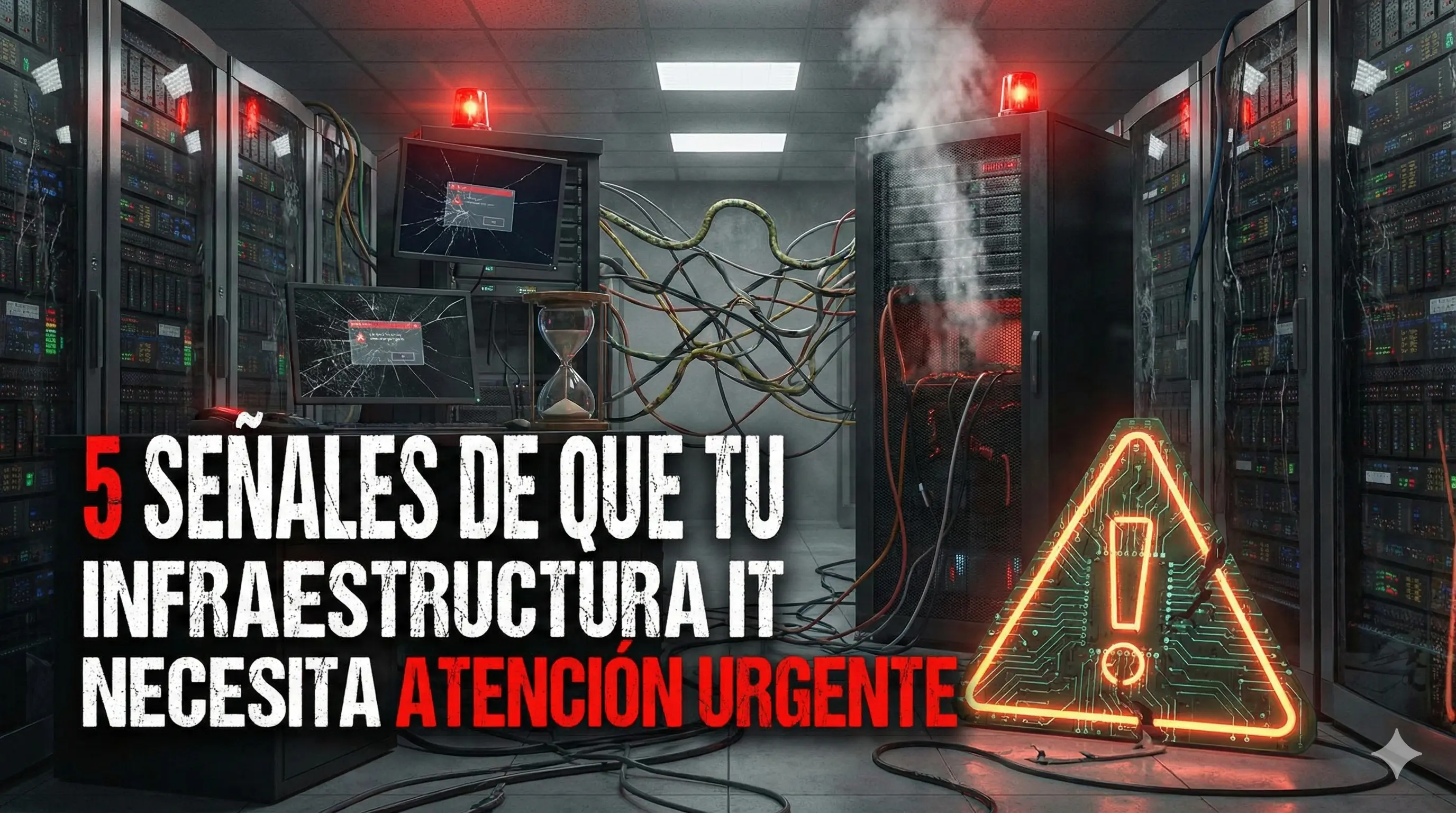 5 señales de que tu infraestructura IT necesita atención urgente